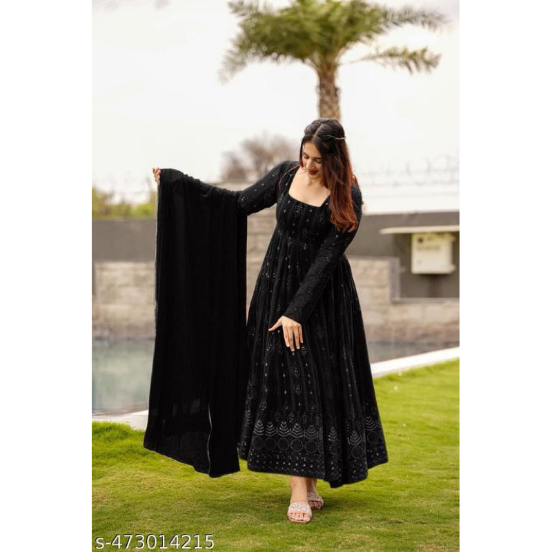 Anarkali Dupatta | Baju Anarkali India | Baju India Bollywood