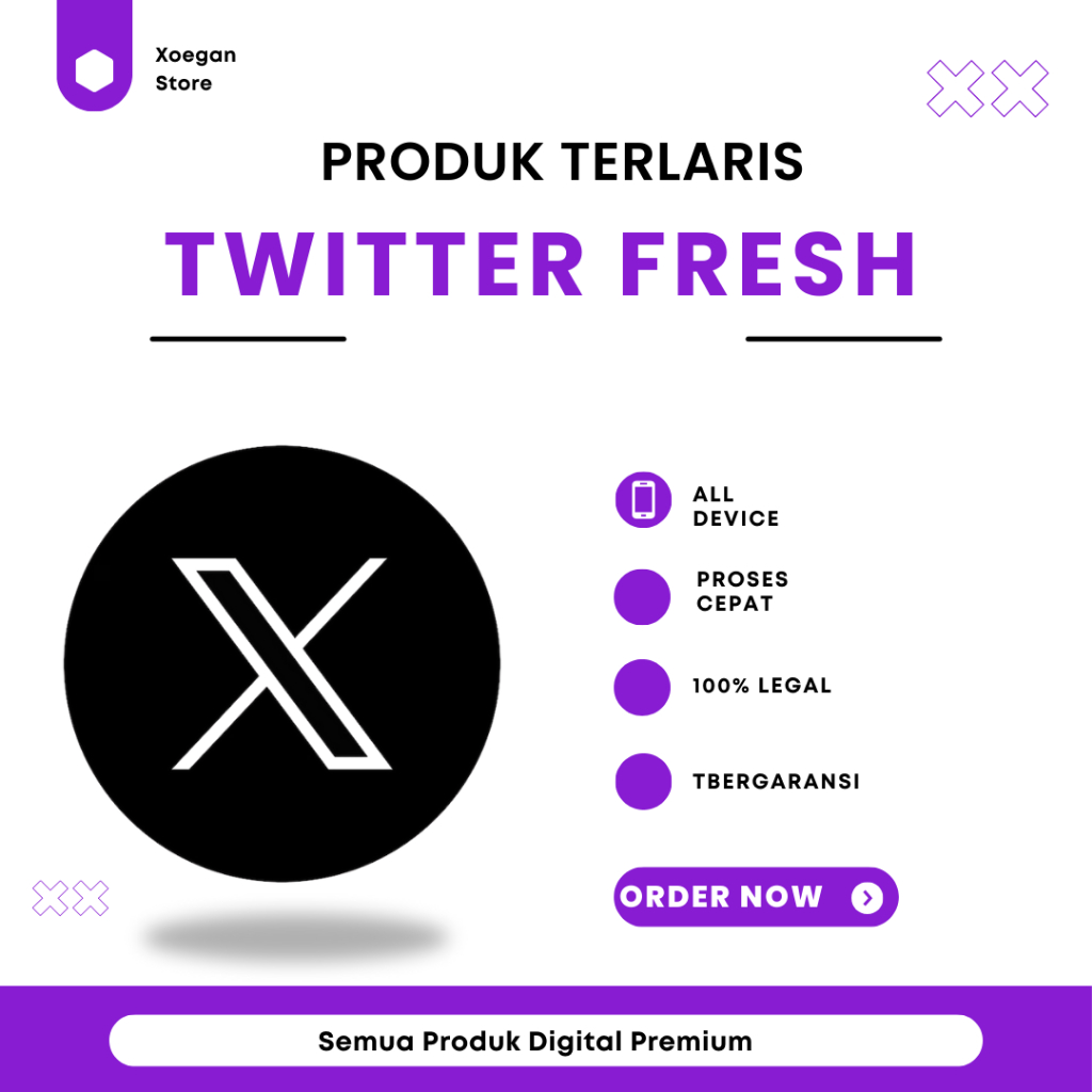 AKUN X TWITTER FRESH MASUK HASTAG