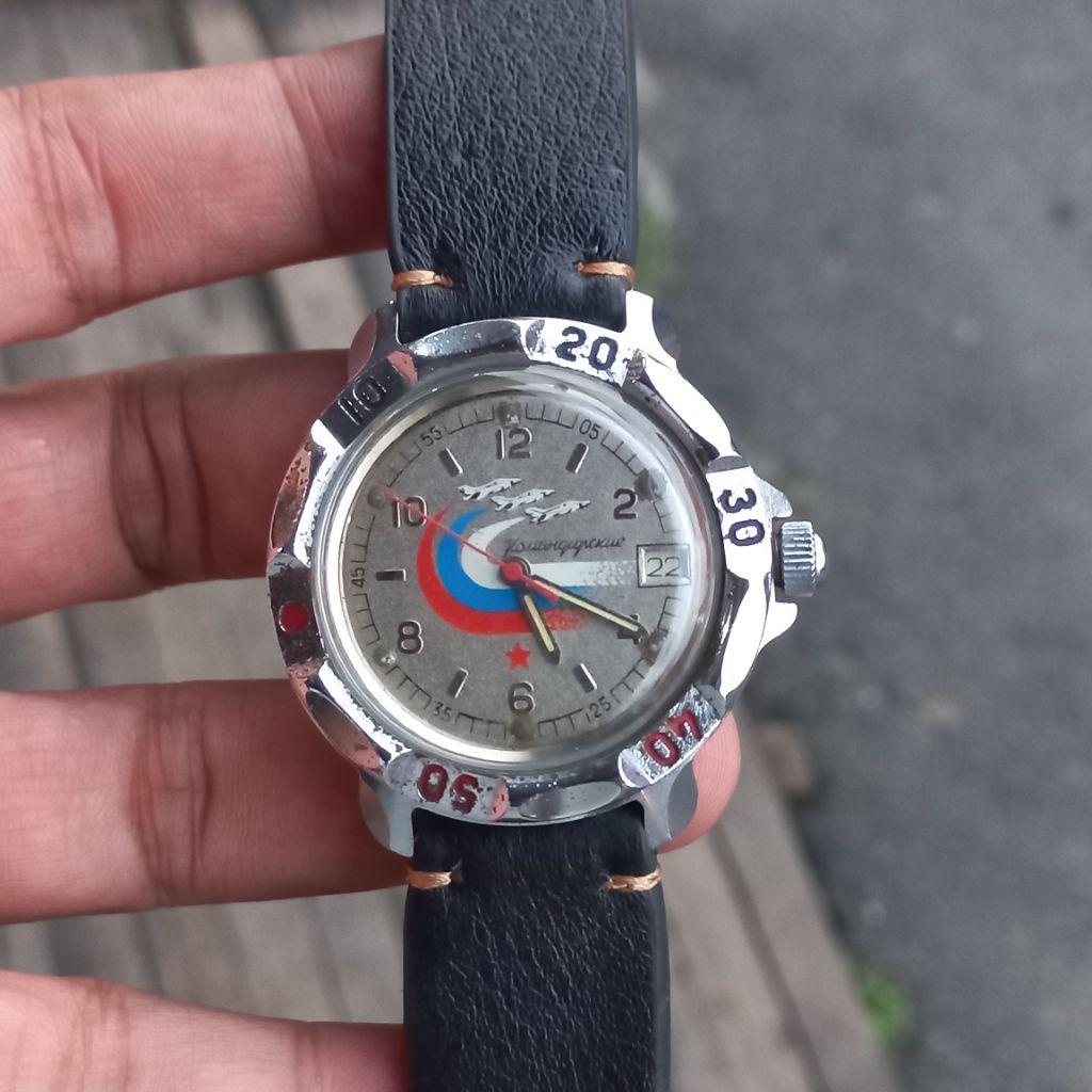 jam Rusia manual wid poljot original second