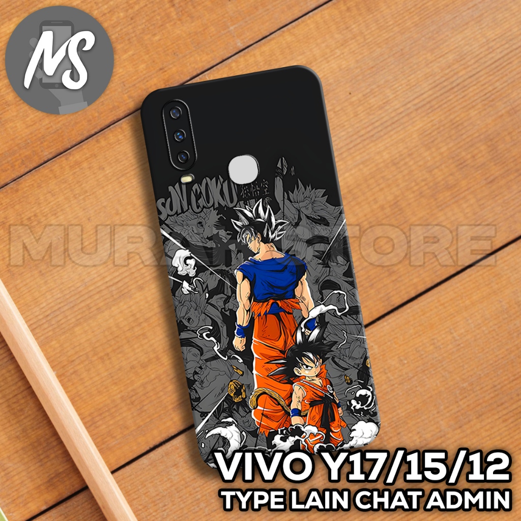 Softcase karet REALME VIVO Y17/Y15/Y12 /MS12/motif ANIME/case VIVO Y17/Y15/Y12/casing VIVO  Y17/Y15/
