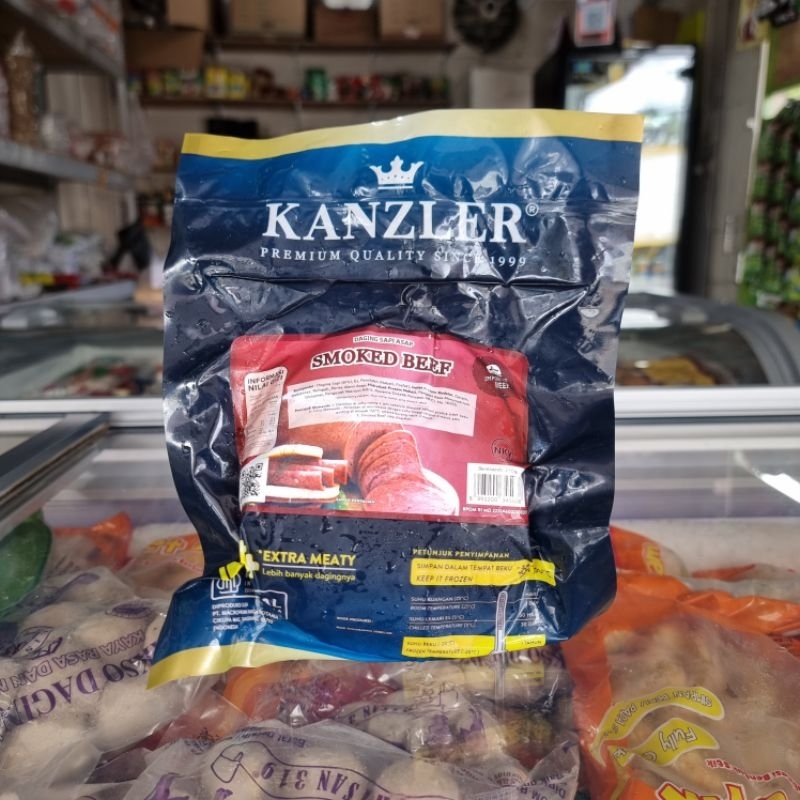

Kanzler Smoked Beef Daging Sapi Asap 250g
