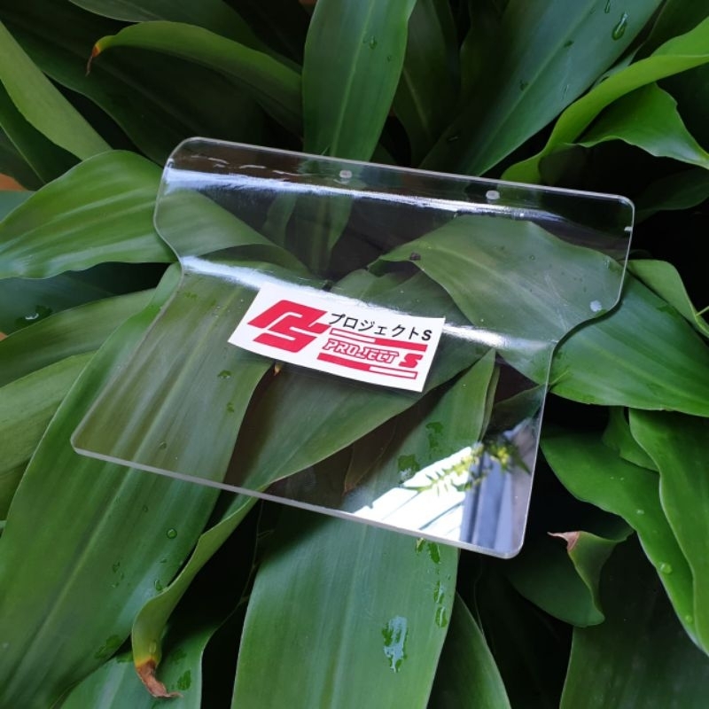 Mudflap Akrilik Mio Sporty Penahan Lumpur Mio Sporty Akrilik Bening Transparan