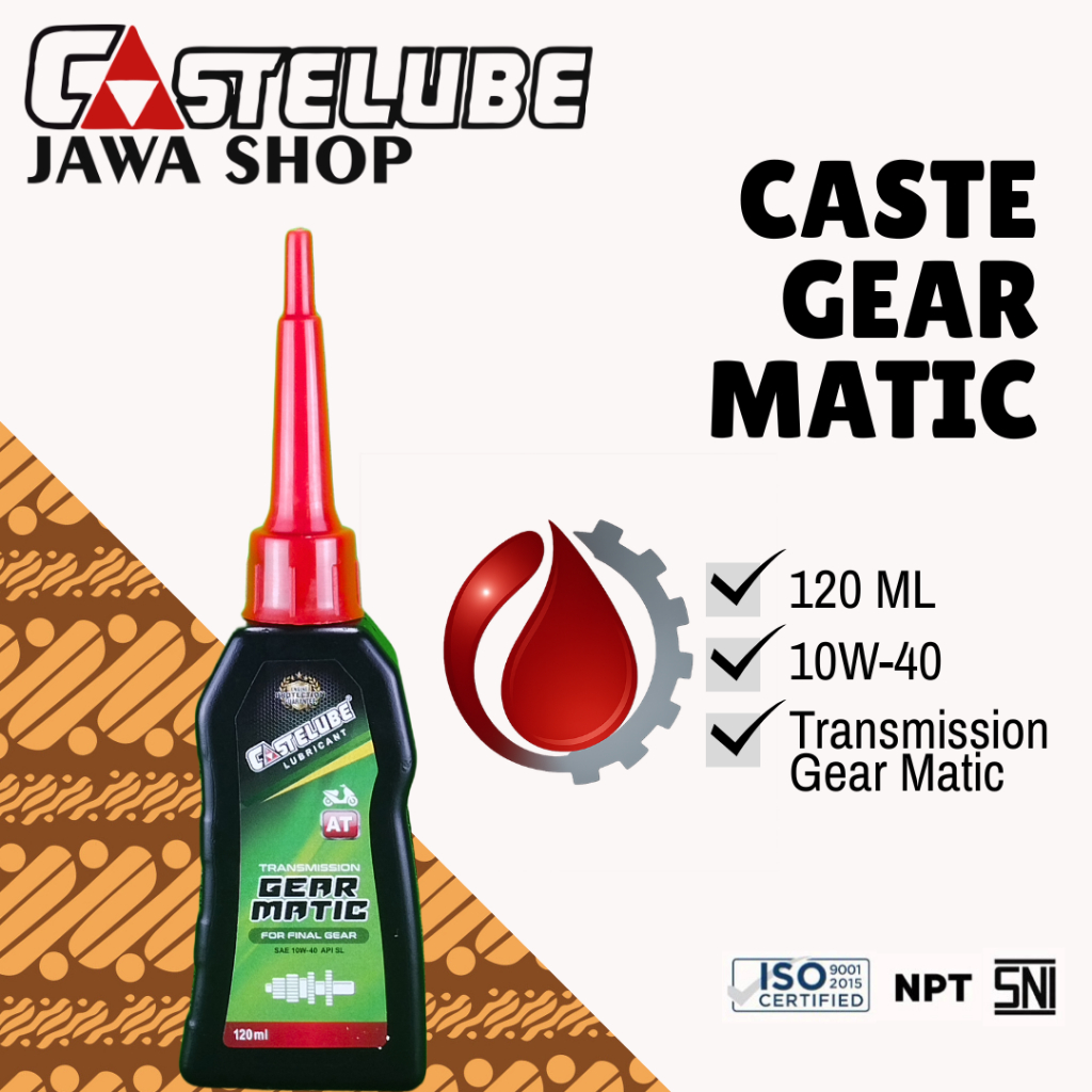 Castelube - Gear Matic Oil 120 ml