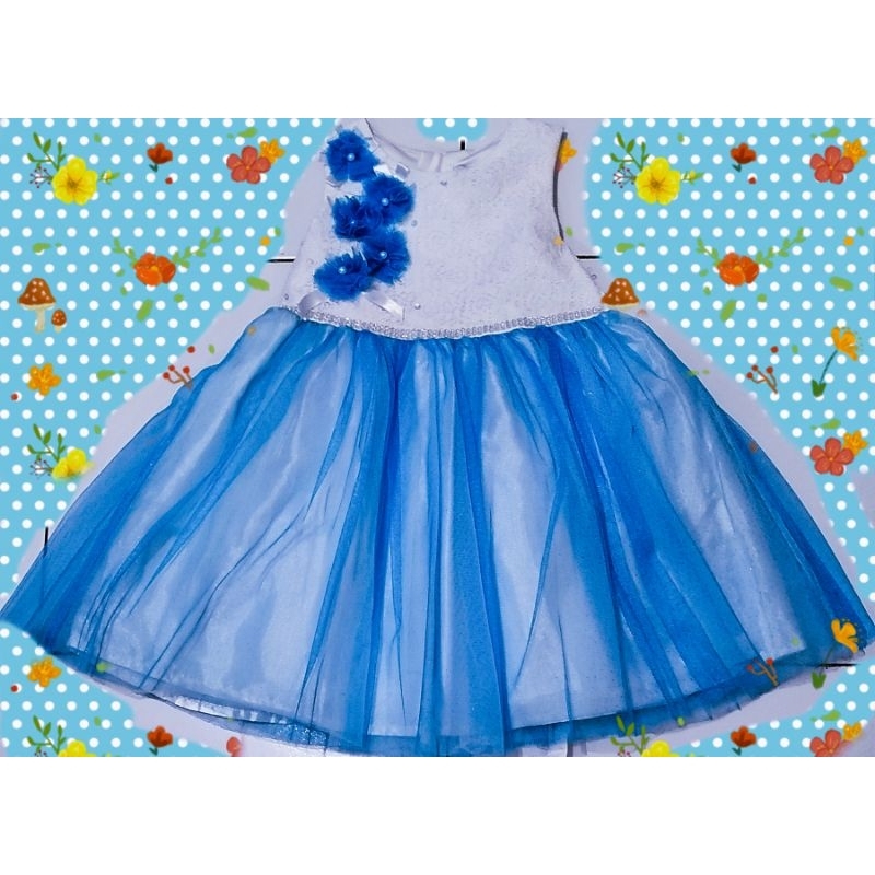 Gaun pesta anak Merk Donita  premium mewah high quality