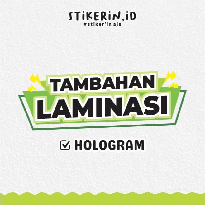 Tambahan Laminasi Hologram Ukuran A3+ / Lapisan Laminasi Hologram