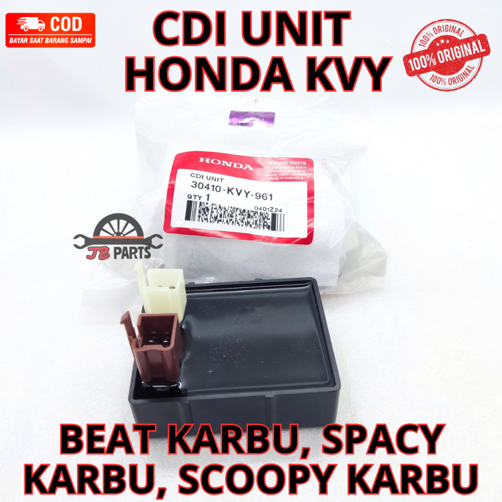 CDI UNIT HONDA KVY BEAT KARBU, SPACY KARBU, SCOOPY KARBU Kualitas original Presisi tidak bengkok dan