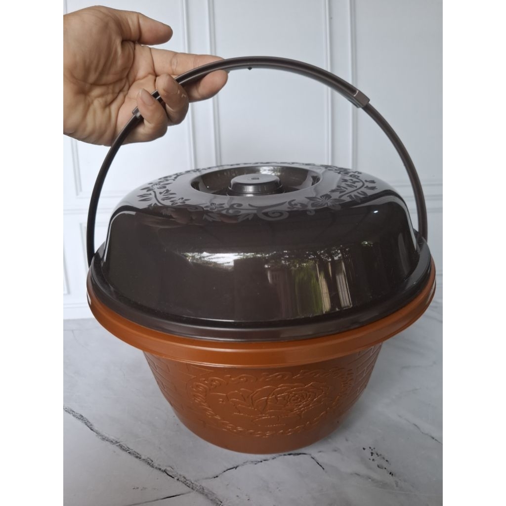 {Grosir} 12 bj/1 lusin RANTANG BERKATAN BULAT MELAYU / RANTANG SUSUN 2 / RANTANG PLASTIK / TEMPAT MA