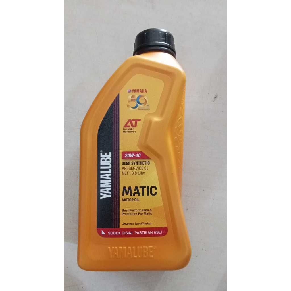 OLI MOTOR YAMAHA YAMALUBE MATIC 800ML BUAT MOTOR MIO - MIO SOUL - MIO J - MIO DLL ORIGINAL100%