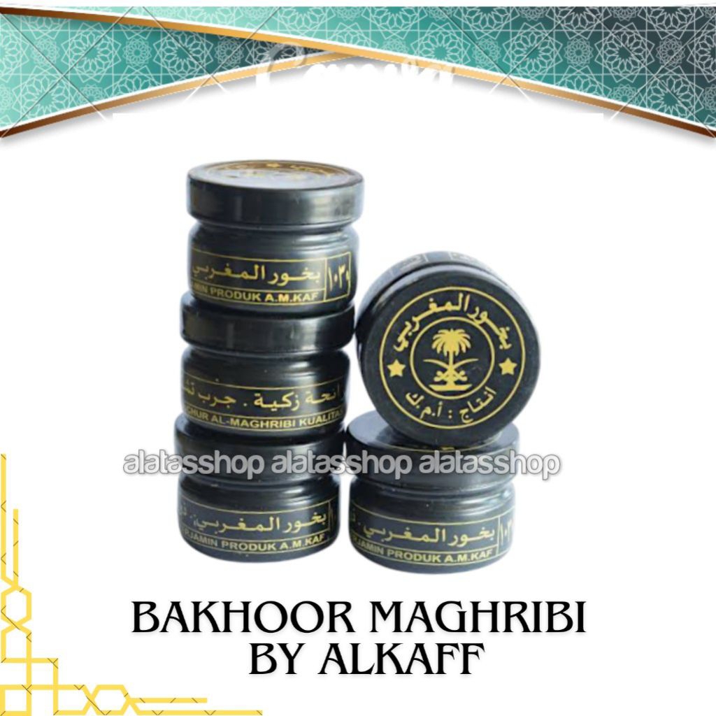 Bakhour AL MAGHRIBI buhur dupa MAGHRIBI buhur gahru bubuk aroma terapi tahan lama
