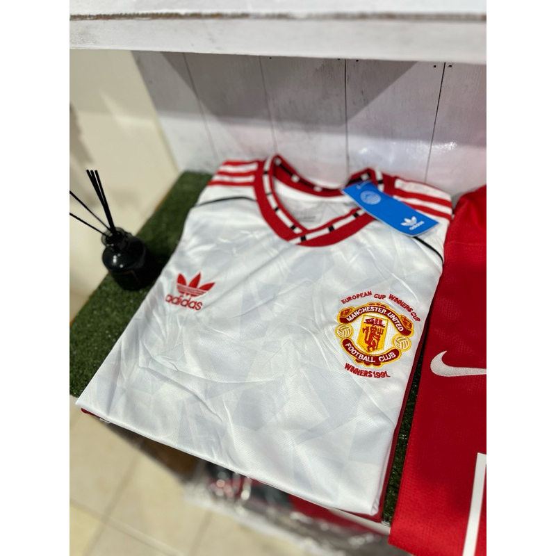 Jersey retro vintage manchester united away winner ueropa 1991