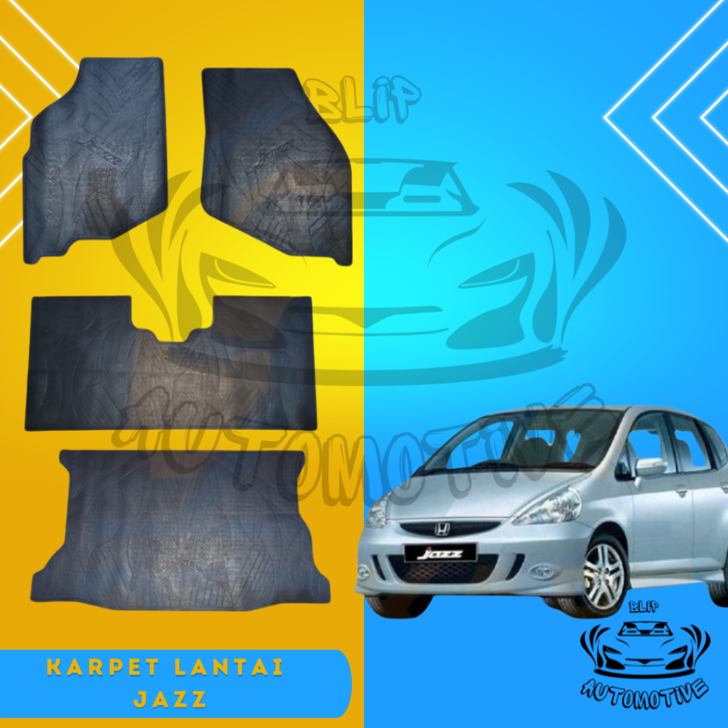 KARPET LANTAI KARET JAZZ / KARPET KARET MOBIL JAZZ / KARPET JAZZ