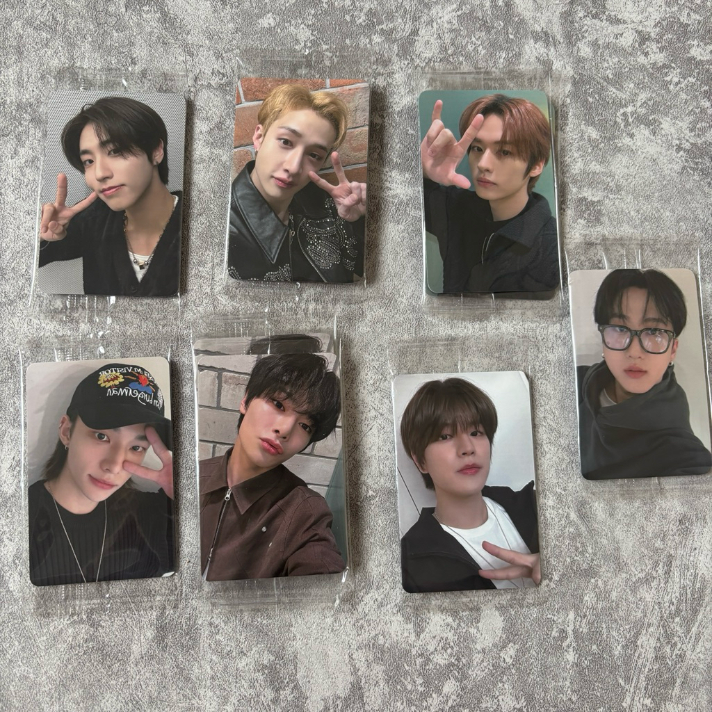 [READY STOCK] POB STRAY KIDS SKZ ROCKSTAR KTOWN4U CHK CHK BOOM BANGCHAN LEEKNOW CHANGBIN HYUNJIN HAN