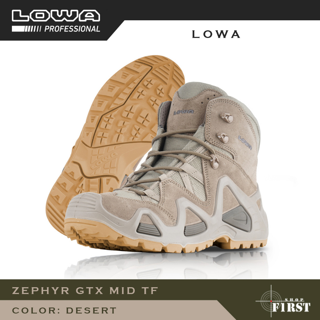 Sepatu Boots LOWA Zephyr GTX Mid TF