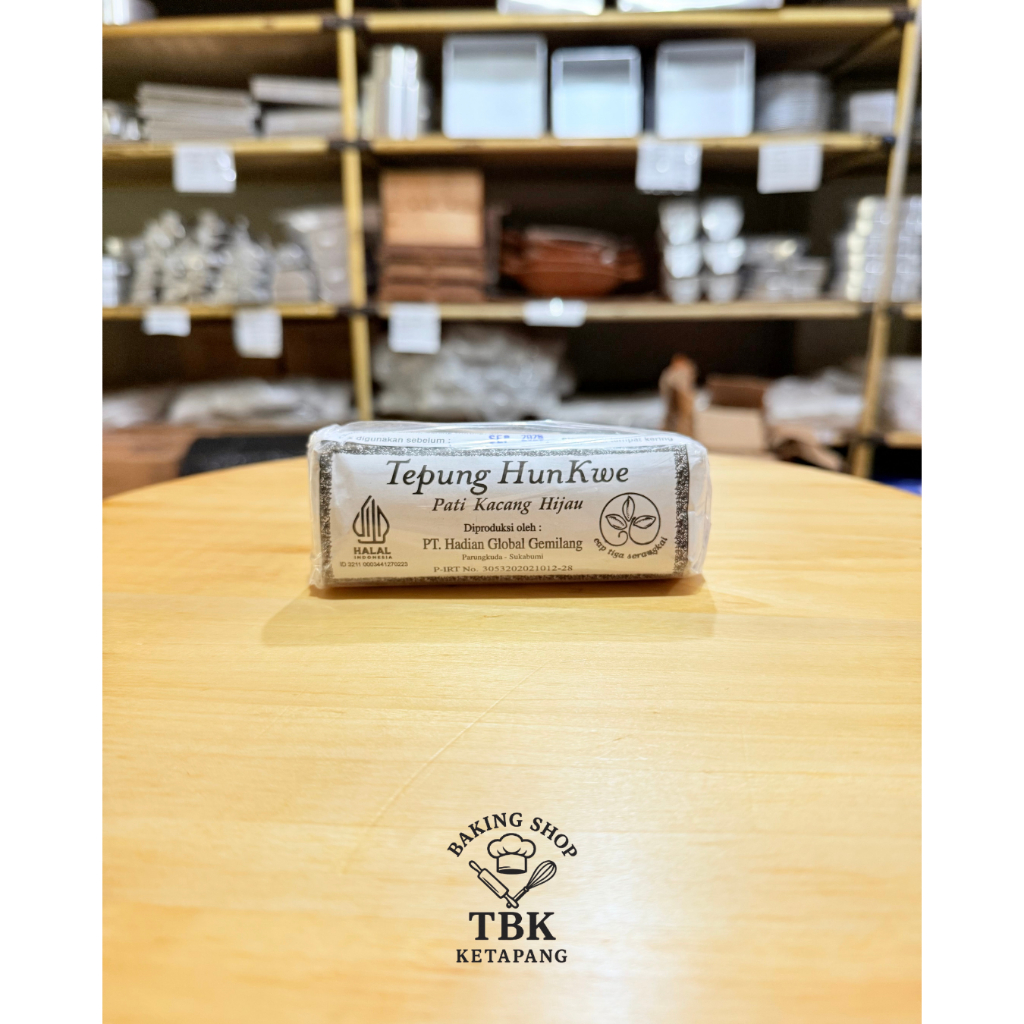 

Tepung Hunkwe / Hunkue / Pati Kacang Hijau / Mung Bean Starch Cap Tiga Serangkai 120gram