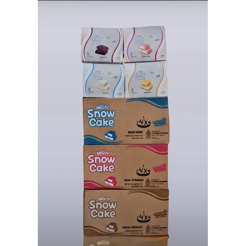 

Mochi Snow cake 28 gram box isi 24