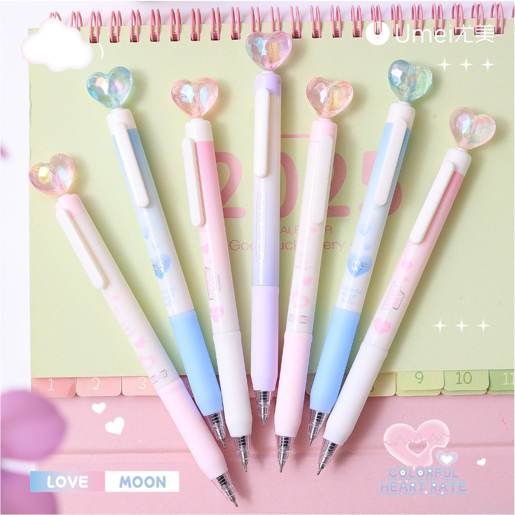 

PULPEN PENA AESTHETIC CRYSTAL LOVE