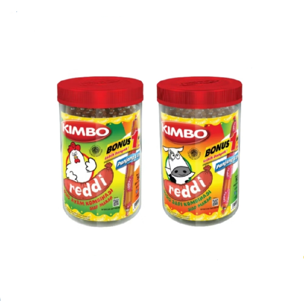 

Sosis Kimbo Reddi Siap Makan (Isi 24/Toples) 504 gr