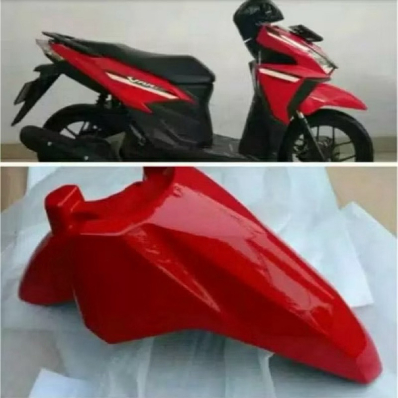 Slebor Spakbor Depan Vario 125/150 LED Old 2015 2016 2017 Merah