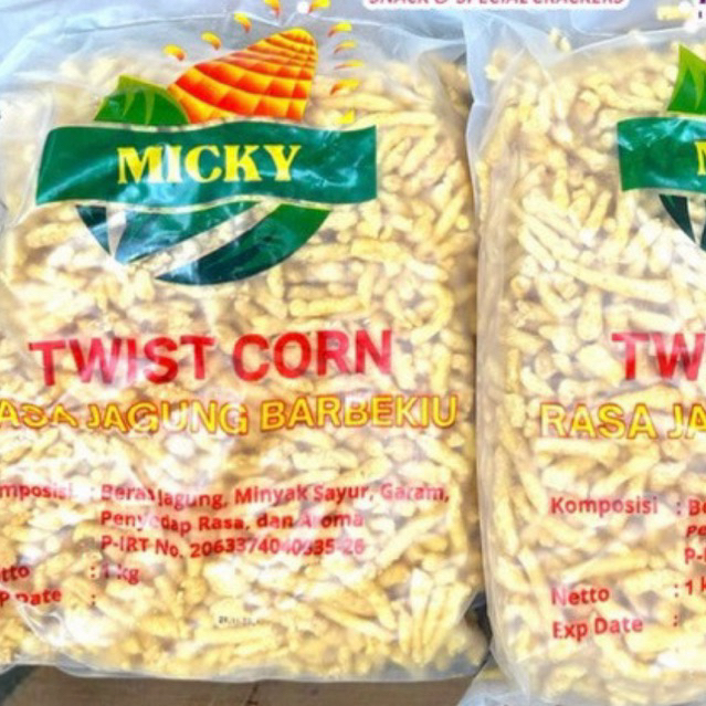 

1kg twist corn jagung bakar original tes