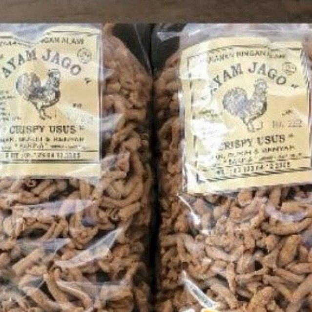 

Keripik Usus Ayam 1kg Super Crispy Original Halal