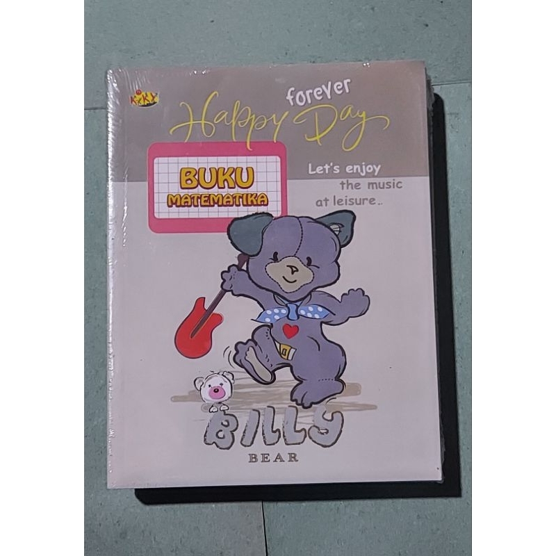 

Buku Tulis Kotak Tanggung 5mm Kiky Matematika 98 Lembar Isi Warna Ukuran 16x21cm - 1 Buku (Motif Cover Bervariasi)