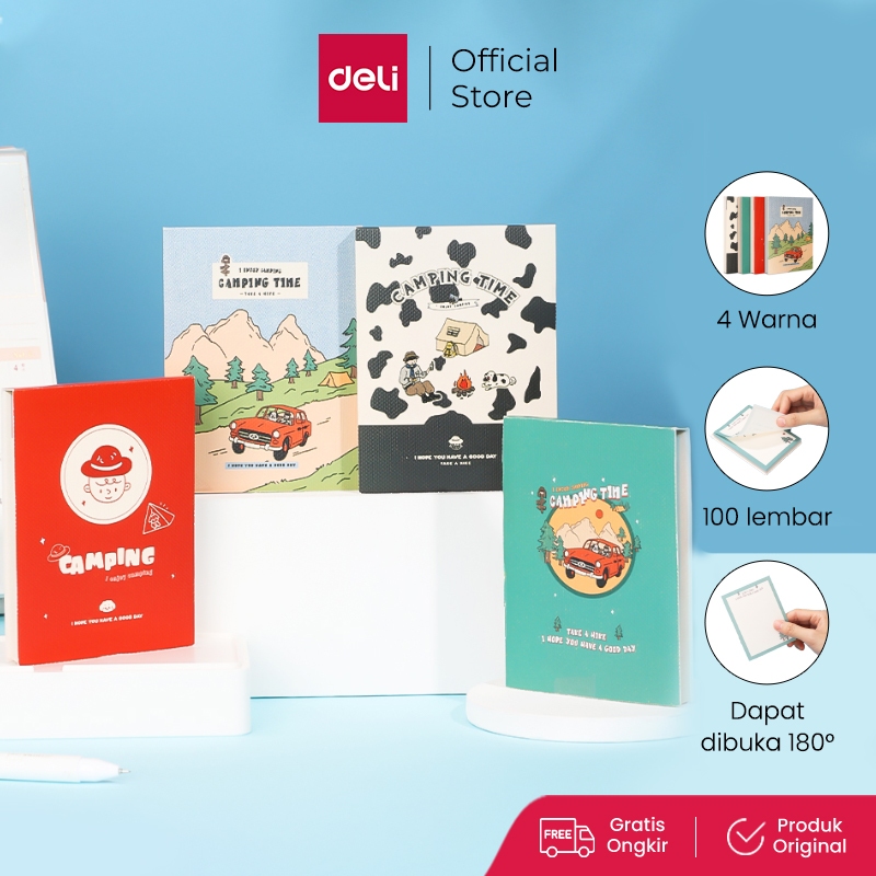 

Deli Note Pad / Kertas Memo Buku Reminder 100 Halaman Desain Lucu 21768