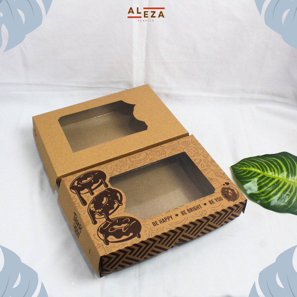 

RB Box Donat Isi 6 Dus Donat Isi 6 Kotak Donat Isi 6 Window Motif Isi 25 Pcs