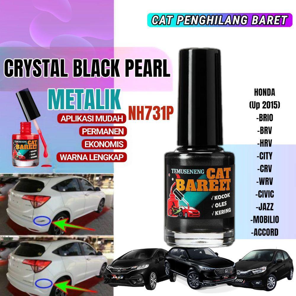 Cat Crystal Black Pearl Metallic NH731P Hitam Metalik Honda Anti Baret Gores Mobil HONDA BRIO BRV HR