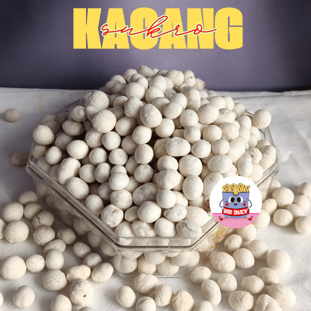 

Bibi Snack - Kacang Atom Sukro Putih Kiloan 1kg