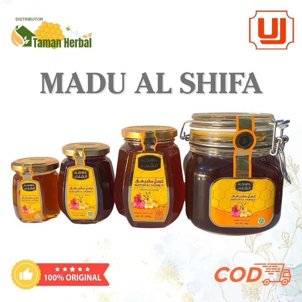 

MADU AL SHIFA ISI 125gr 250gr DAN 500gr / MADU ASLI / 100% BAHAN ALAMI