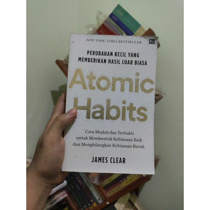 [PRELOVED ORI] Atomic Habits - James Clear Buku Bekas