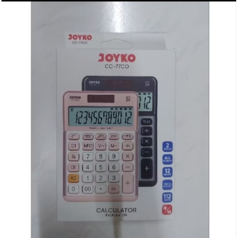 

CALCULATOR CC-77CO JOYKO 12 digit