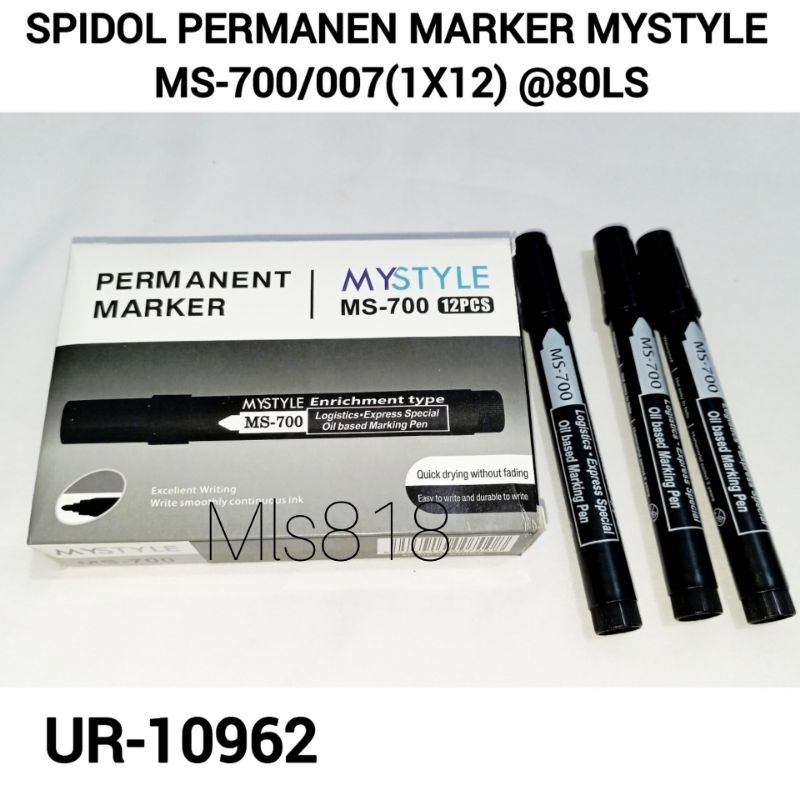 

ISI 12PCS Spidol Permanent Murah