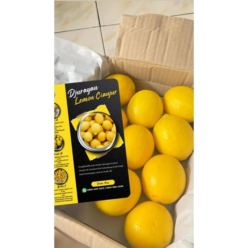 

JERUK LEMON 1KG JERUK LEMON FRESH