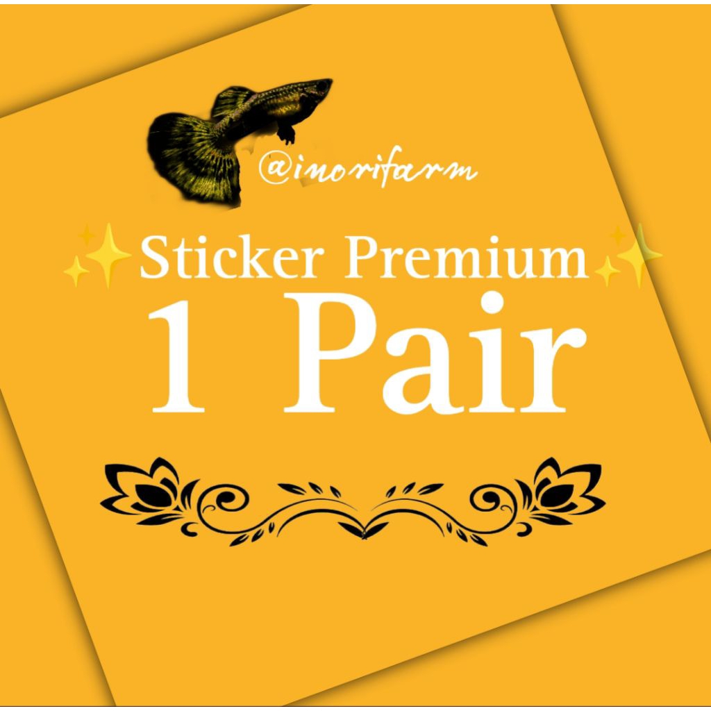 

STICKER PREMIUM 1 PAIR