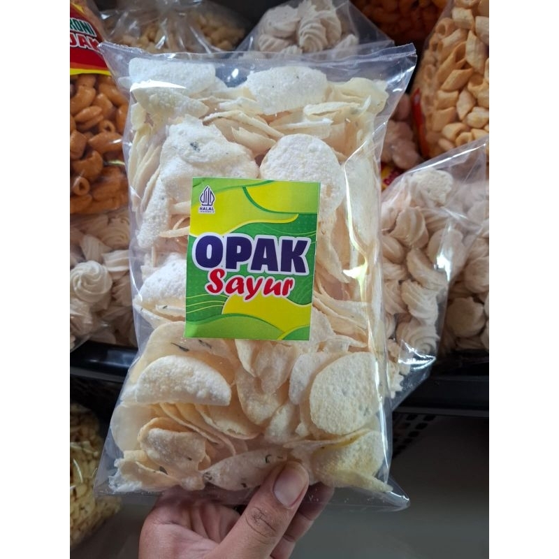 

KERUPUK OPAK SAYUR kemasan 250gram