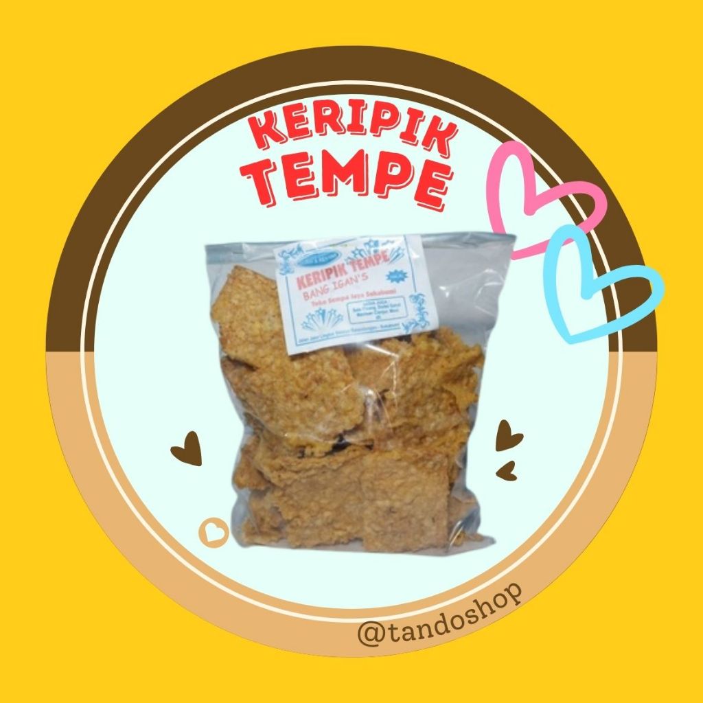 

Cemilan Tempe krispi lezat dan bergizi