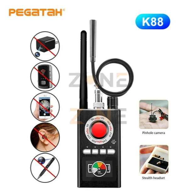 Alat Pendeteksi Kamera Tersembunyi Camera Spy Detector RF GPS Signal Scanner Audio GSM Bug Tracker F