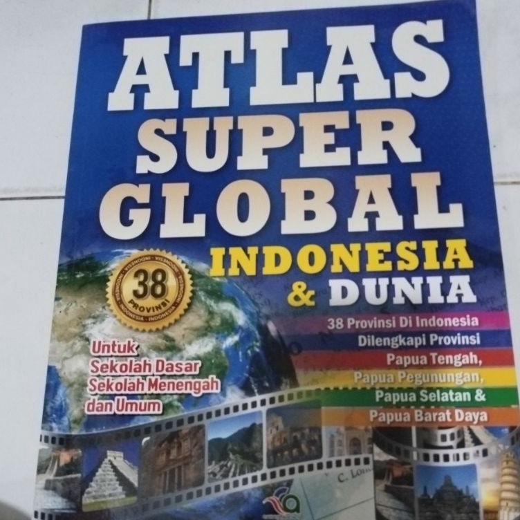 

KODE B83Z BUKU ATLAS INDONESIADUNIA LENGKAP UKURAN BESAR