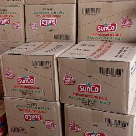 

2 Dus Sunco Minyak Goreng 2 Liter Khusus Instan