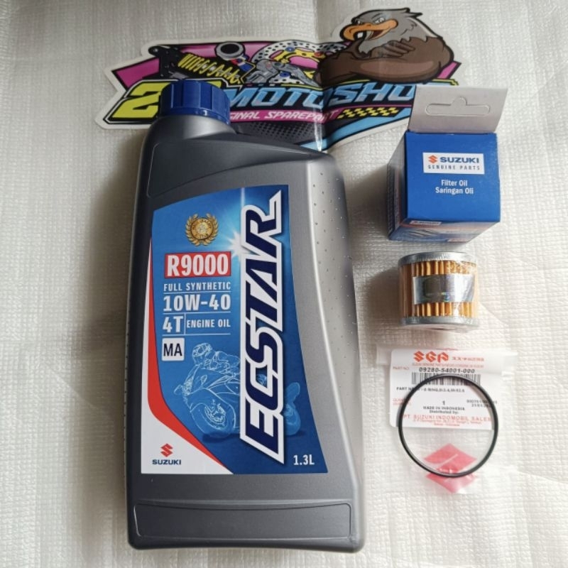 Oli Suzuki ECSTAR R9000 1.3L 1300ML Suzuki GSX Satria Fu 150 Satria Fu Fi