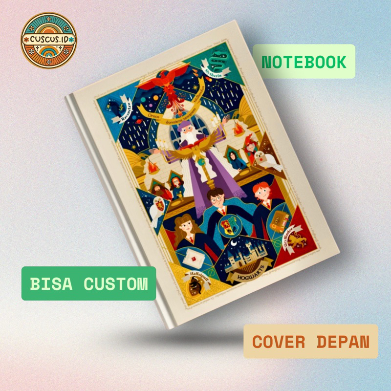 

Notebook Custom Buku Diary A5 Harry Potter Gryffindor To Buku Tulis Catatan Agenda Planner Jurnal Hardcover