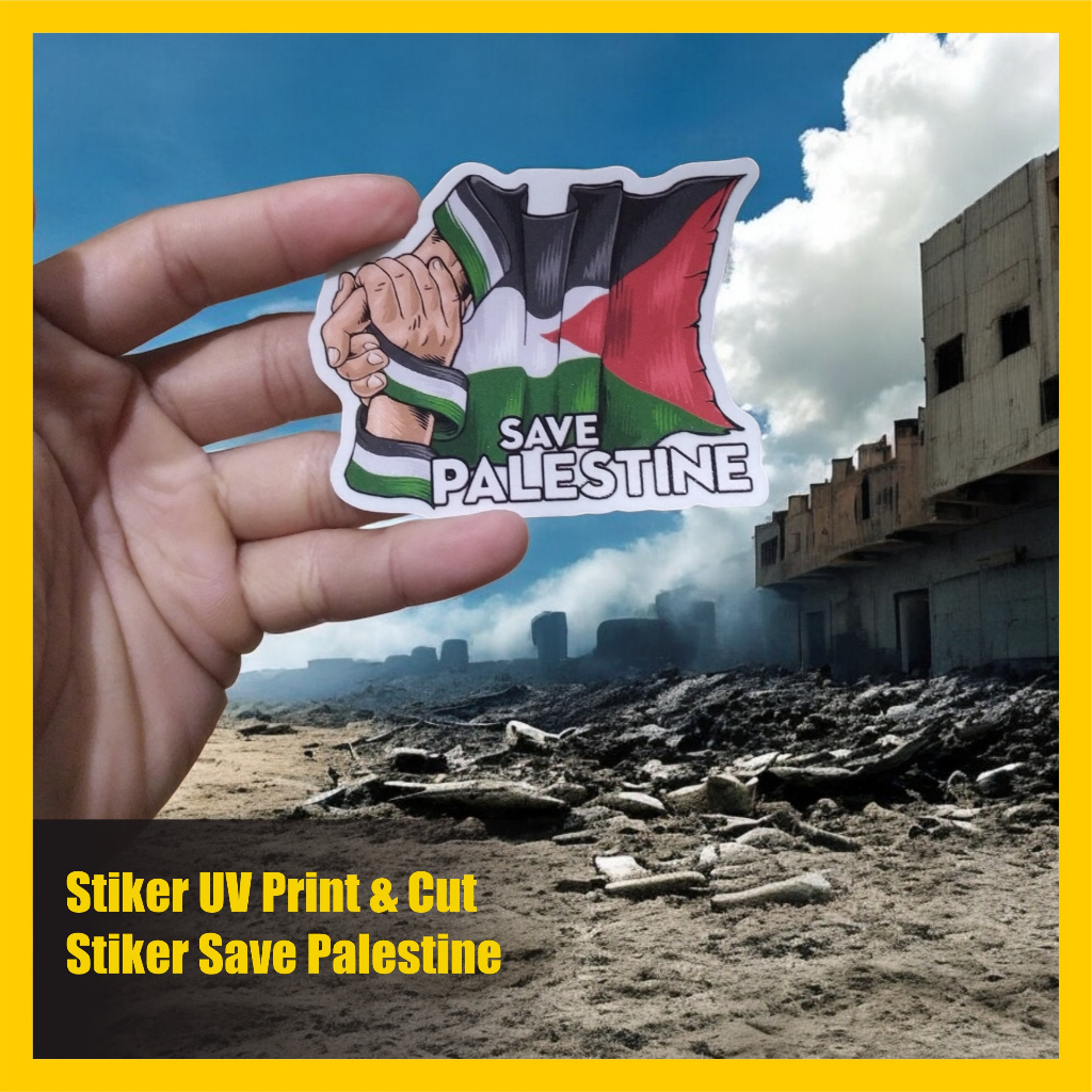 

Stiker Save Palestine Custom – Dukungan Kemanusiaan | Cocok untuk Helm, Box, Kaca, Laptop,Dll