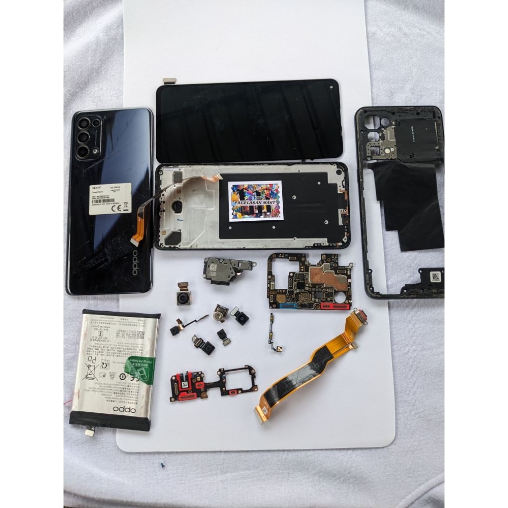 OPO RENO 5 COPOTAN sparepart original
