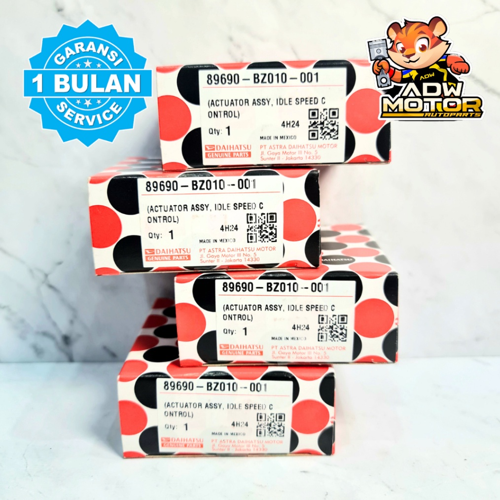 KODE U58L Aktuator  Actuator Idle ISC Daihatsu Xenia Avanza Rush Terios 8969BZ11 ORIGINAL1