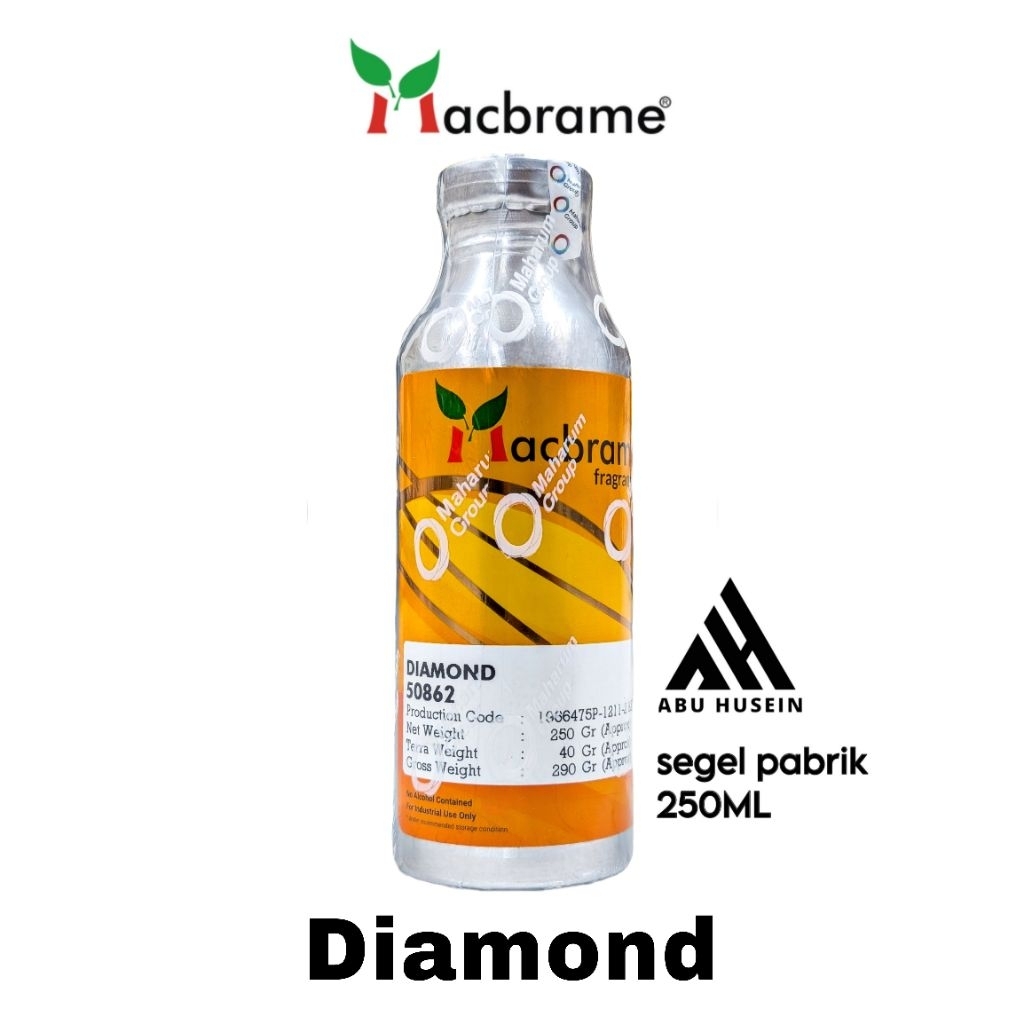 DIAMOND 250ML PRODUK MACBRAME SEGEL PABRIK (untuk keterangan baca deskripsi produk)