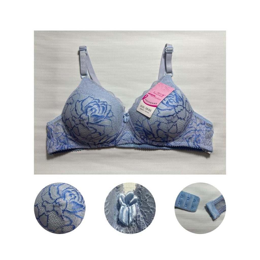 Bra Wanita Renda Motif Bunga