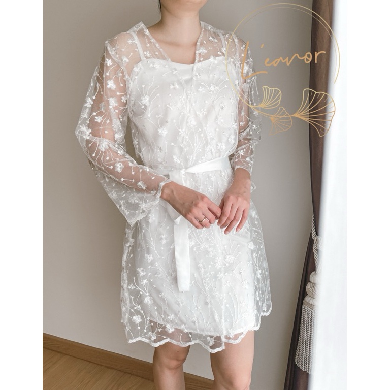 KODE V47J MOTIF BARU Raelyn PENDEK Kimono Bride  TERMASUK DALAMAN Kimono Pengantin  Kimono Satin  Ki