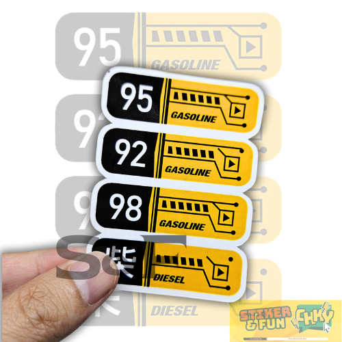 

Stiker Sticker Vinyl Laminasi GASOLINE