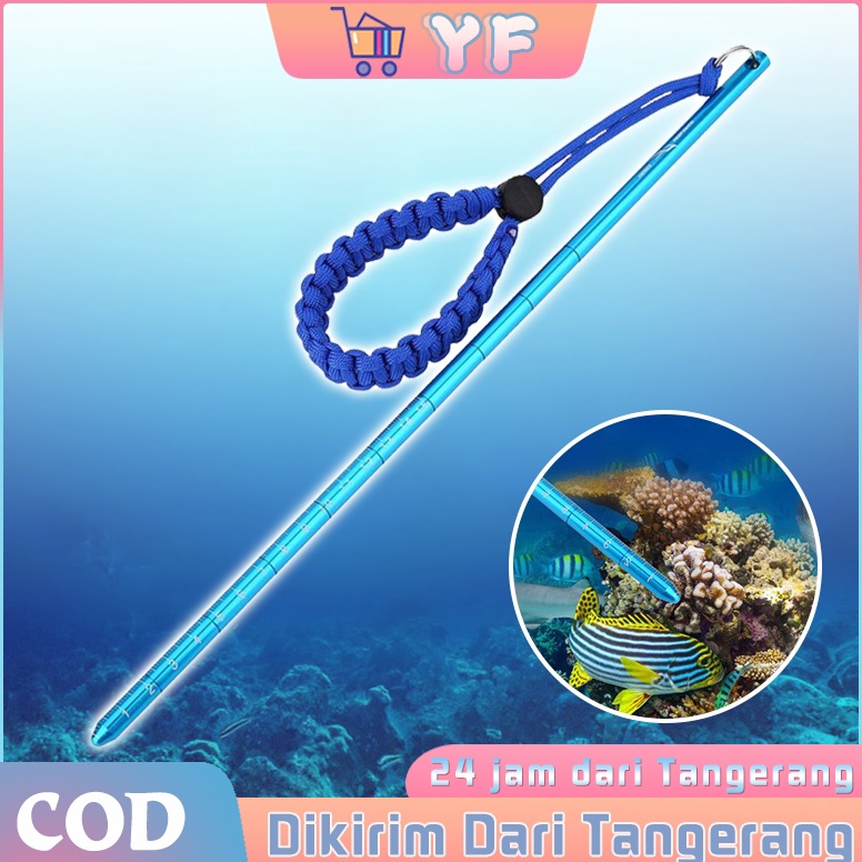 KODE M26P Stick Selam  Pointer Selam Aluminium  Alat Snorkeling  Alat Scuba Diving  Tongkat Selam Sc
